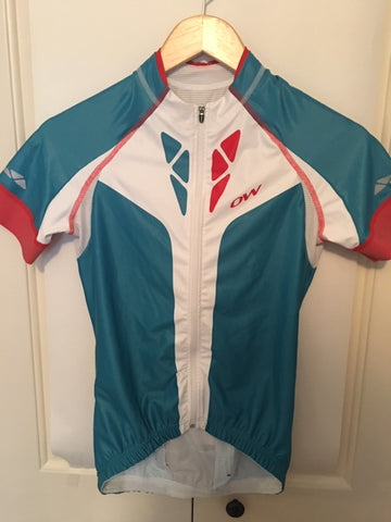 Women's Short Sleeve Jersey Cycling Sample - Size Small
