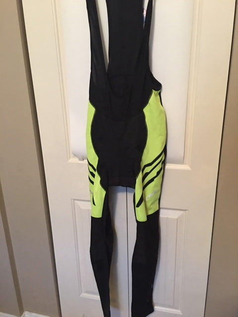 Men's Cycling Long Bib Pants - Size Medium