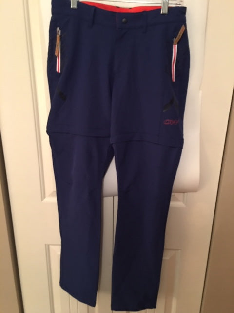 Convertible Pants - zip off legs - Small