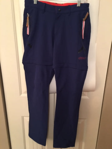 Convertible Pants - zip off legs - Small